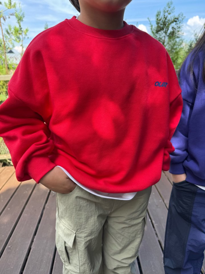 Our - Korean Children Fashion - #fashionkids - Big Logo Sweatshirt - 7