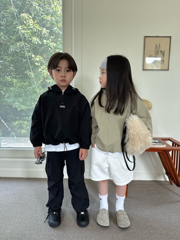 Our - Korean Children Fashion - #kidsshorts - Anorak Hoodie - 8