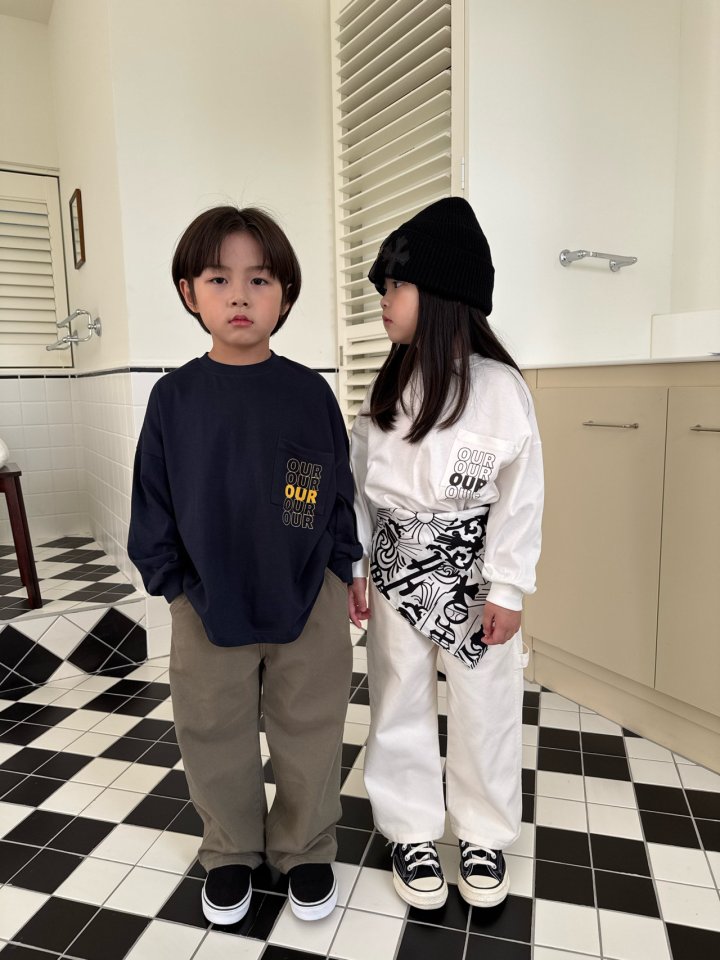 Our - Korean Children Fashion - #kidsstore - Pocket Logo Tee - 8