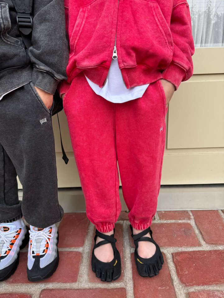 Our - Korean Children Fashion - #kidsstore - Stonewashed Joggers - 5