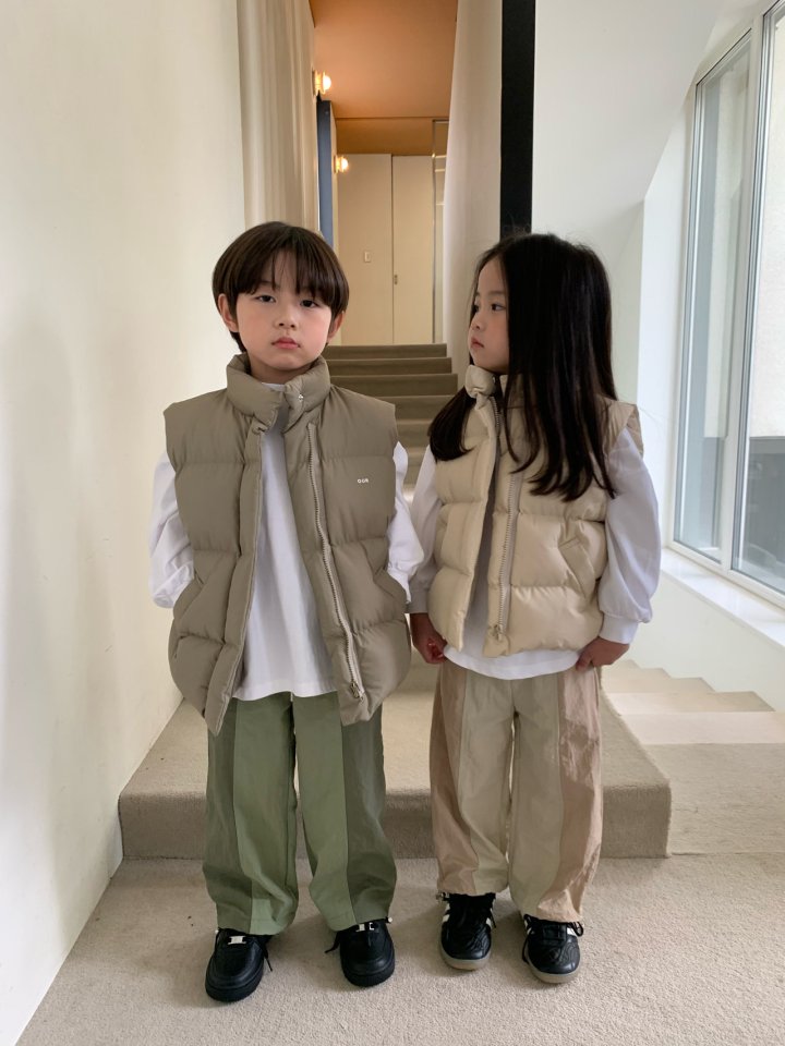 Our - Korean Children Fashion - #kidzfashiontrend - Line Block Pants - 12