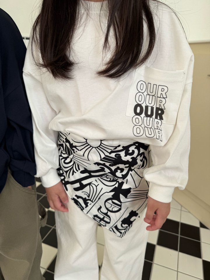 Our - Korean Children Fashion - #littlefashionista - Pocket Logo Tee - 11