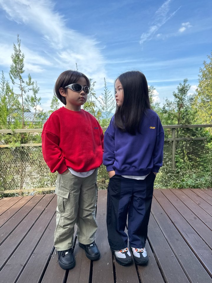Our - Korean Children Fashion - #littlefashionista - Big Logo Sweatshirt - 12