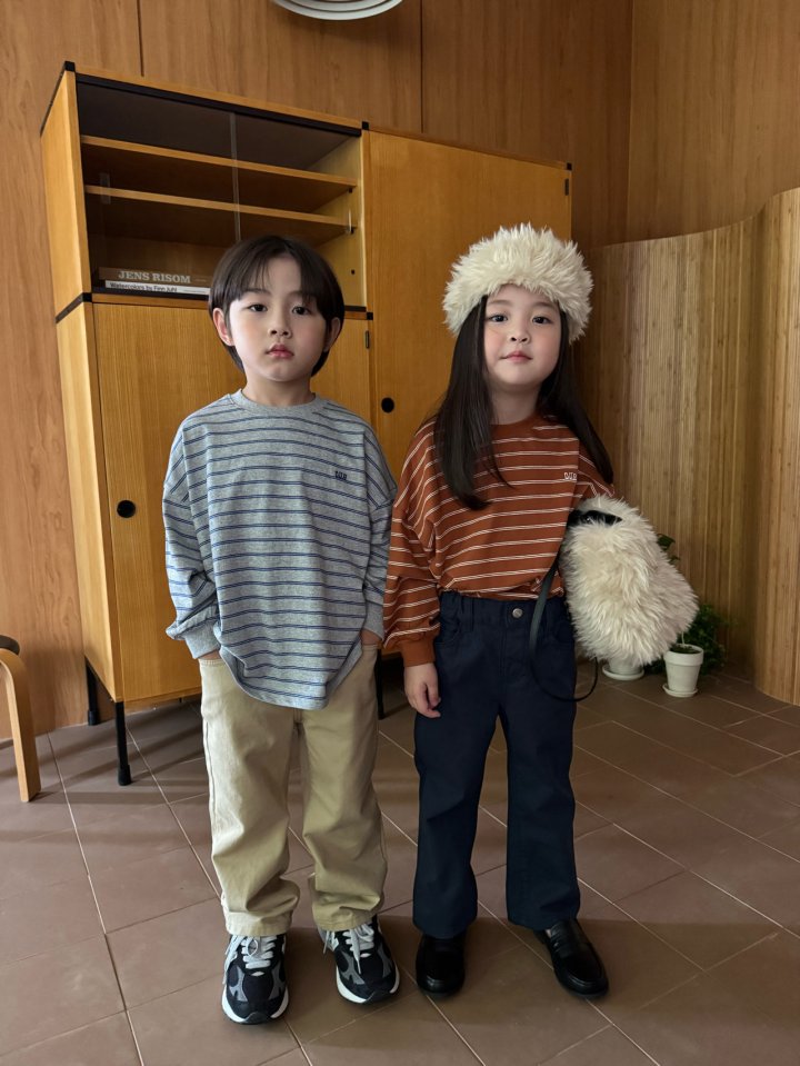Our - Korean Children Fashion - #magicofchildhood - Polestriped Tee - 12