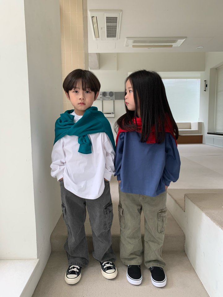 Our - Korean Children Fashion - #magicofchildhood - Liner Dye Cargo Pants - 8