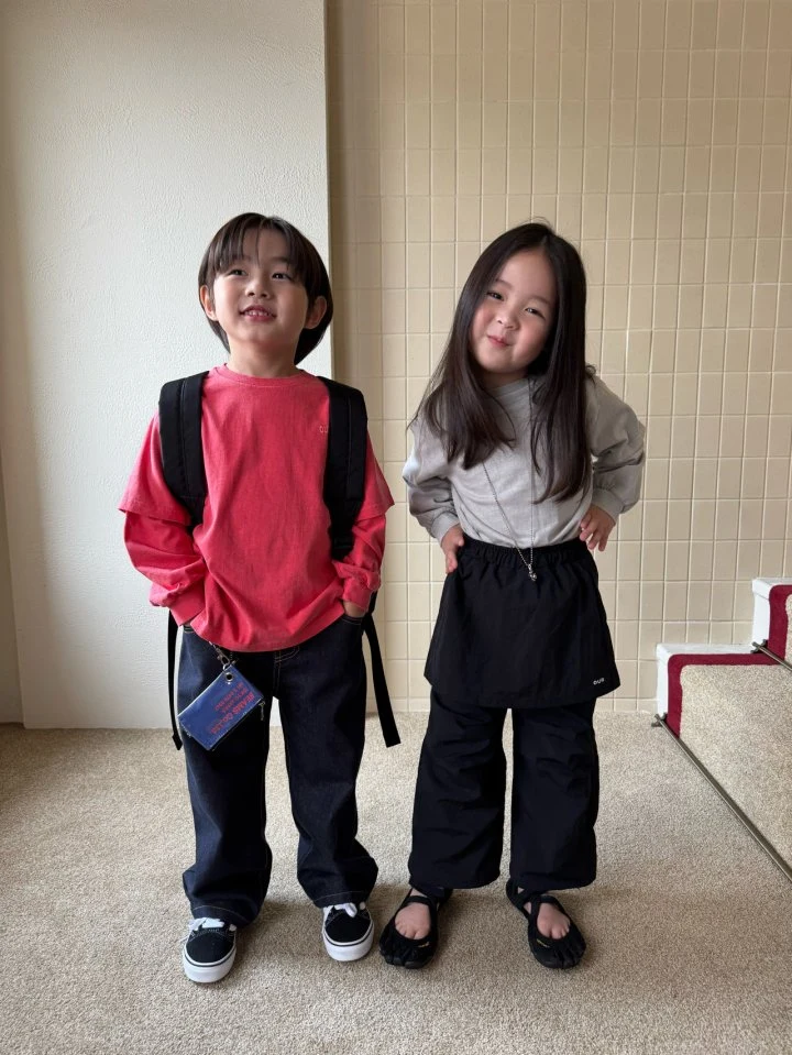 Our - Korean Children Fashion - #magicofchildhood - Layered Dye Tee - 5