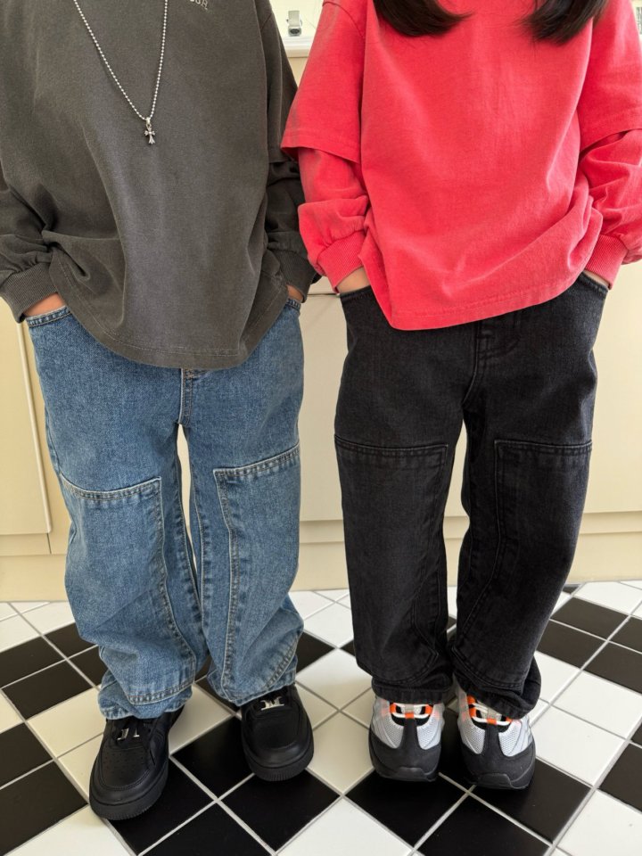 Our - Korean Children Fashion - #littlefashionista - Street Denim Pants - 4