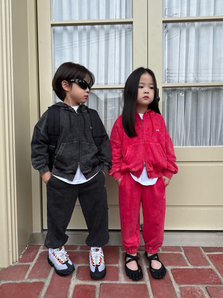 Our - Korean Children Fashion - #magicofchildhood - Stonewashed Joggers - 9