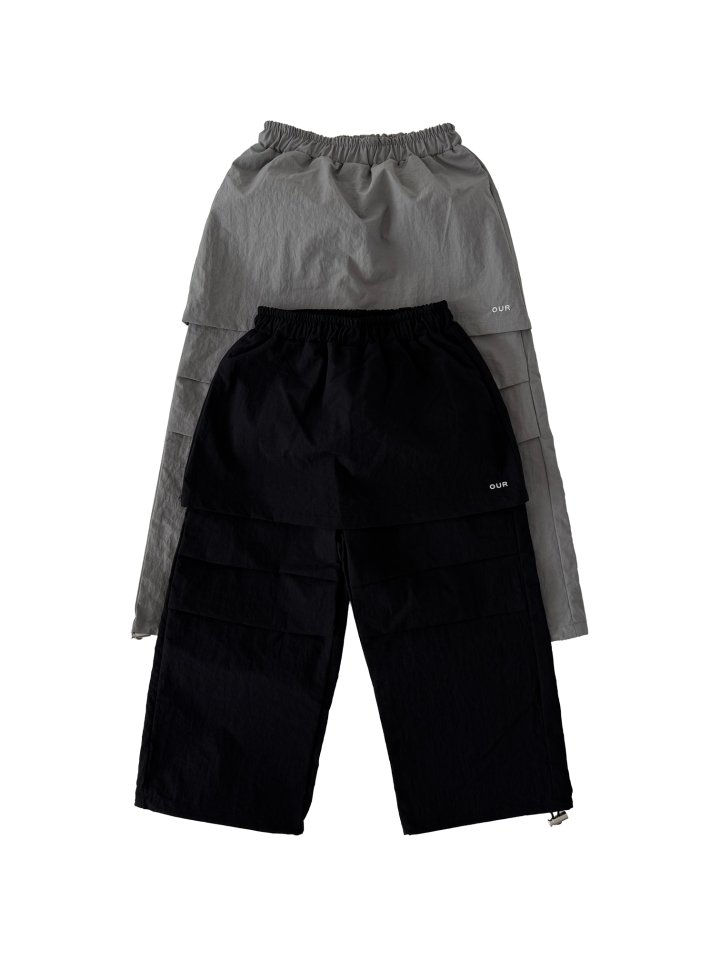 Our - Korean Children Fashion - #minifashionista - Wrap Layered Pants