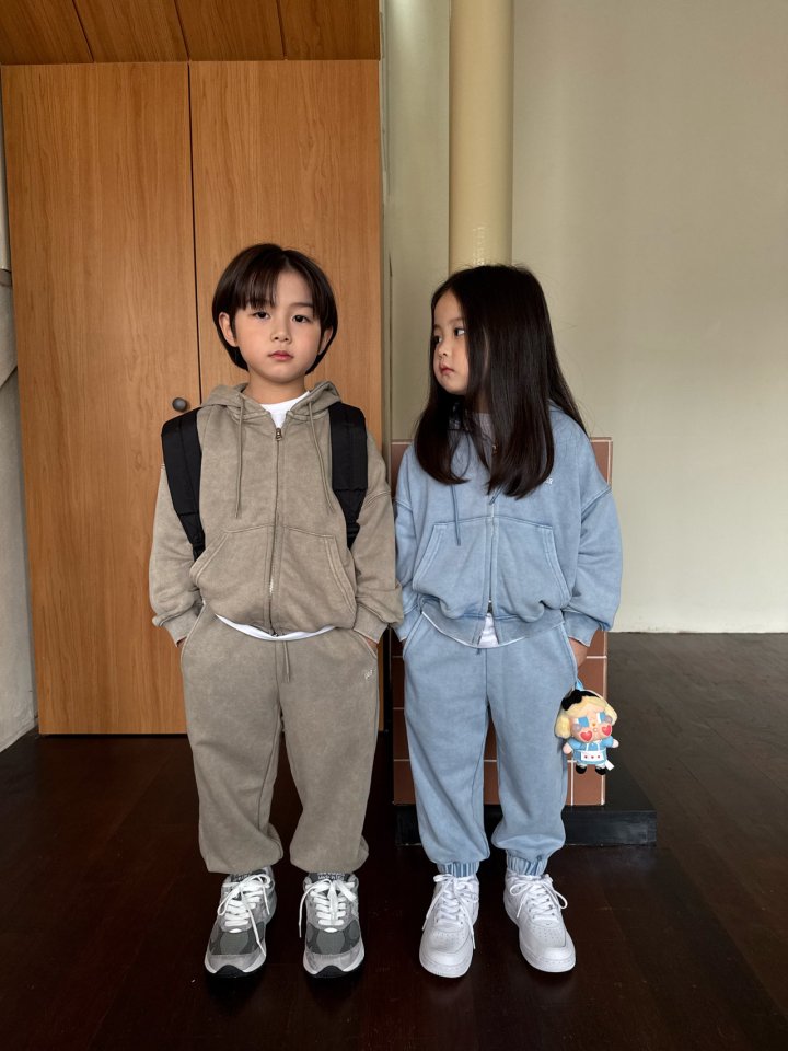 Our - Korean Children Fashion - #minifashionista - Stonewashed Joggers - 10