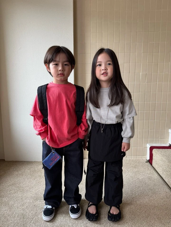 Our - Korean Children Fashion - #prettylittlegirls - Layered Dye Tee - 7