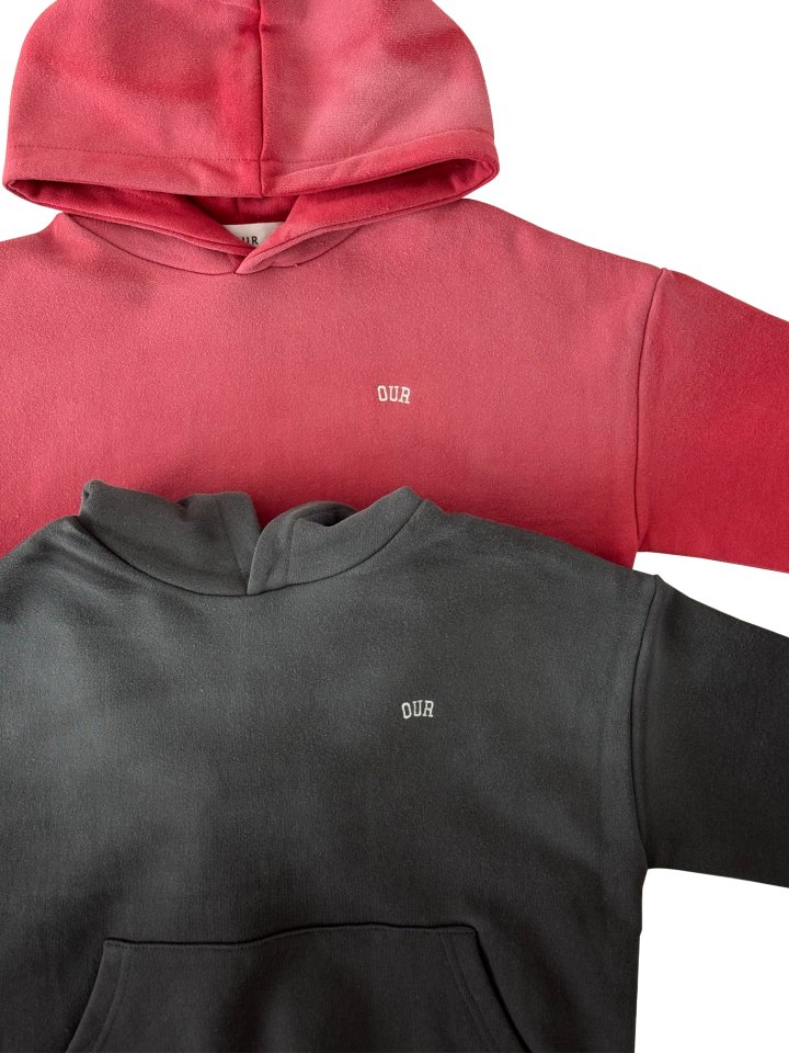 Our - Korean Children Fashion - #stylishchildhood - Faded Hoodie - 3