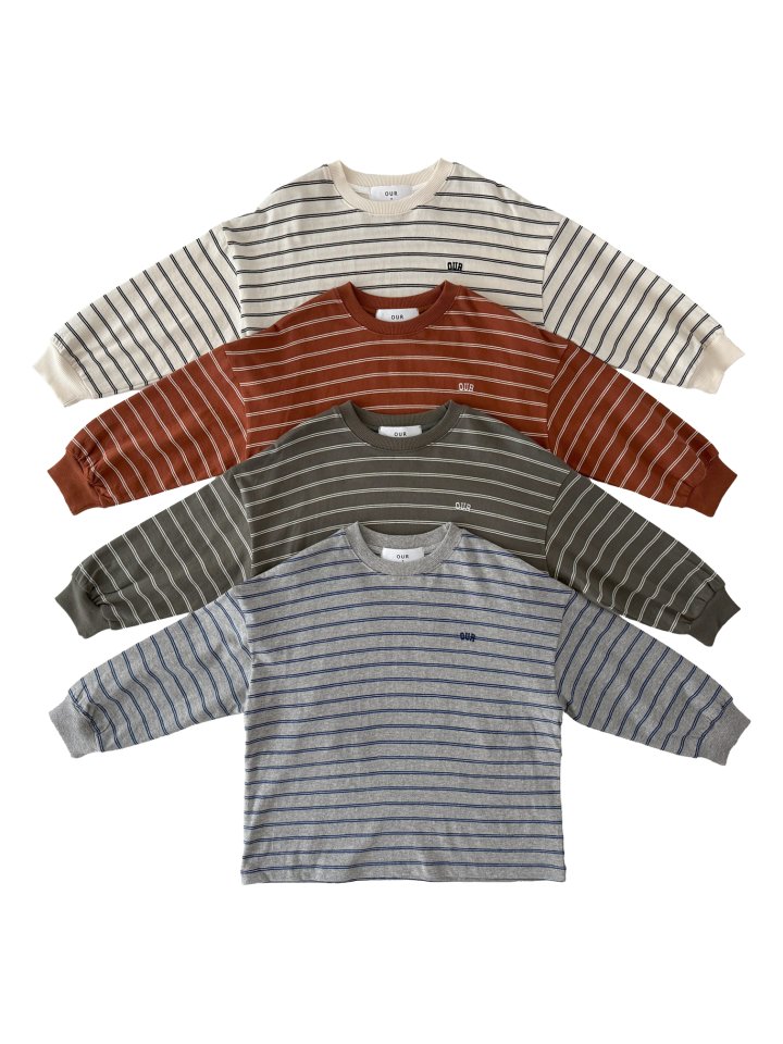 Our - Korean Children Fashion - #stylishchildhood - Polestriped Tee