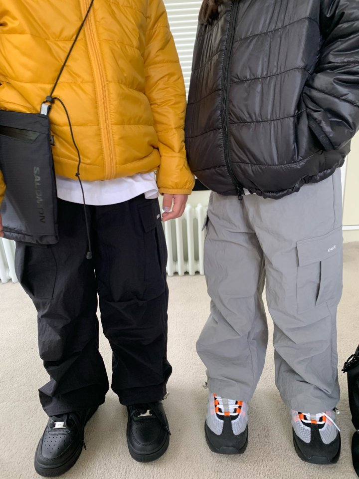 Our - Korean Children Fashion - #stylishchildhood - Windbreaker Pintuck Cargo Pants - 8
