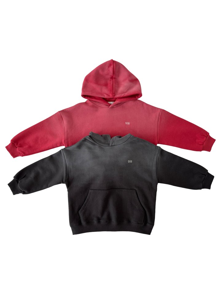 Our - Korean Children Fashion - #todddlerfashion - Faded Hoodie