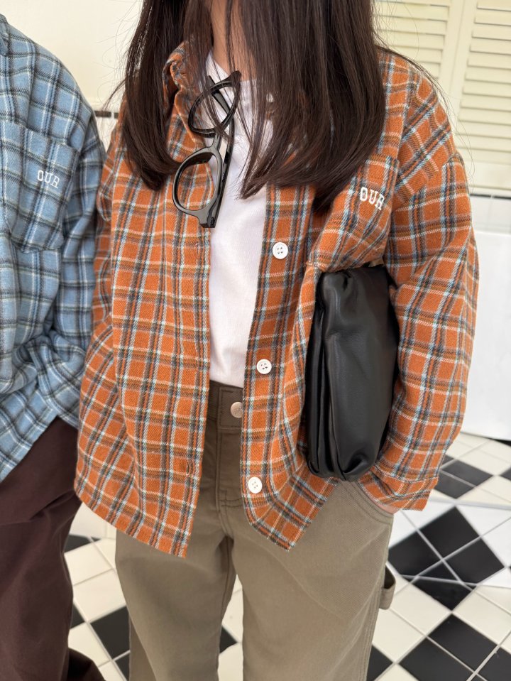 Our - Korean Children Fashion - #todddlerfashion - Autumn Checked Shirt - 11