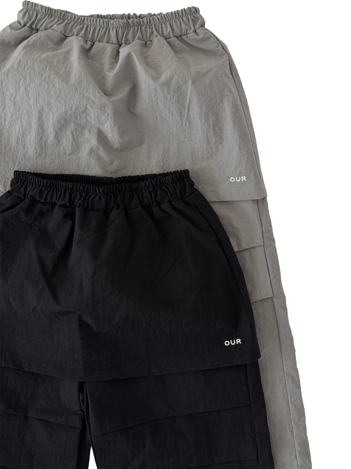 Our - Korean Children Fashion - #todddlerfashion - Wrap Layered Pants - 4