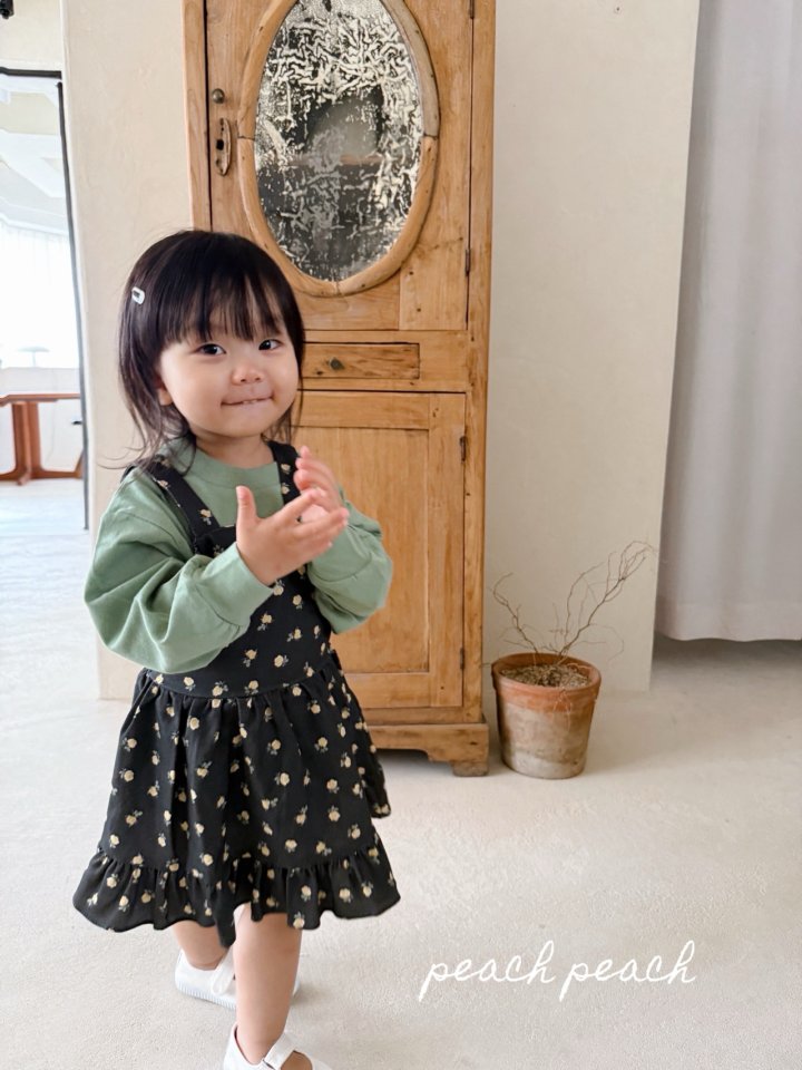Peach Peach - Korean Children Fashion - #kidzfashiontrend - Rosy One-piece - 4