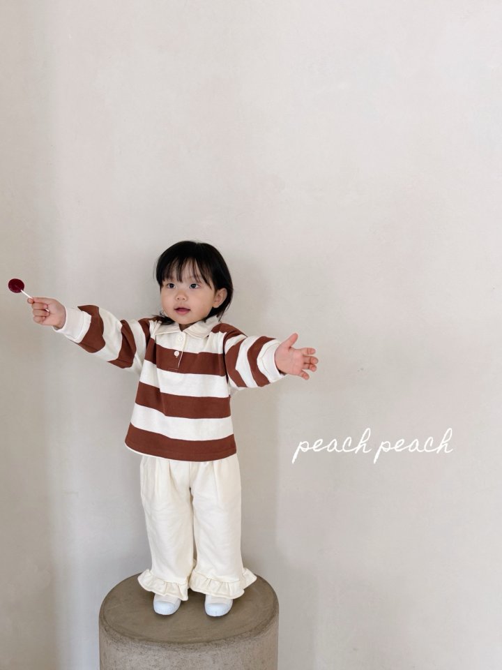 Peach Peach - Korean Children Fashion - #Kfashion4kids - Mimi Frill Pants - 10