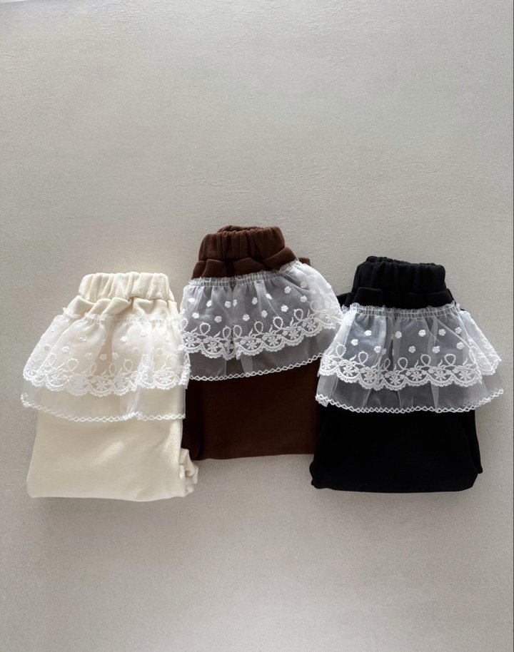 Peach Peach - Korean Children Fashion - #childofig - Nana Lace Pants