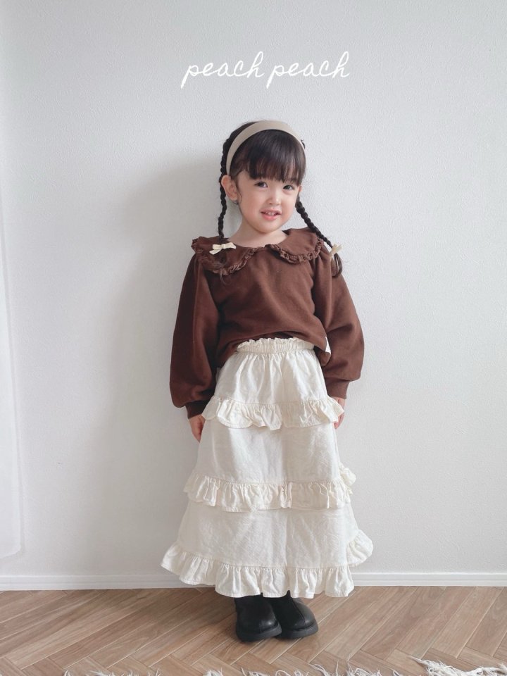 Peach Peach - Korean Children Fashion - #childofig - Custard Skirt - 3