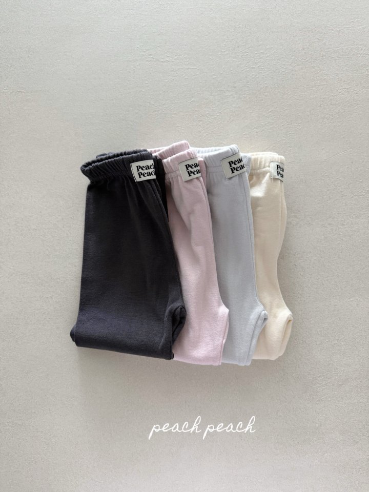 Peach Peach - Korean Children Fashion - #childrensboutique - Pudding Leggings
