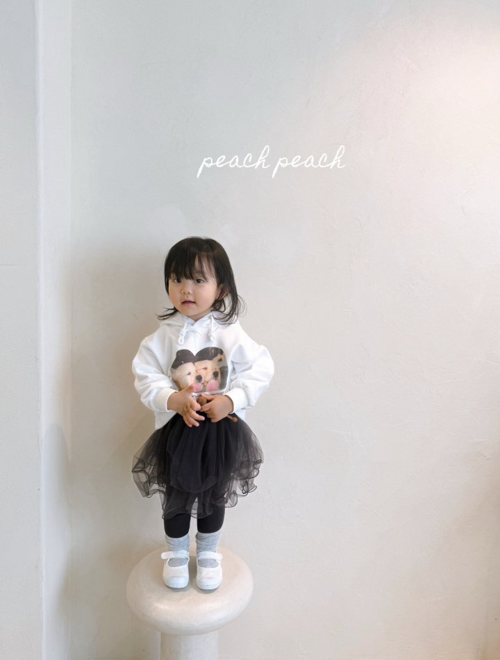 Peach Peach - Korean Children Fashion - #childrensboutique - Lovely Hoodie - 8