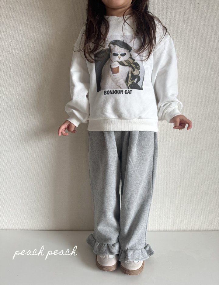 Peach Peach - Korean Children Fashion - #childrensboutique - Mimi Frill Pants - 3