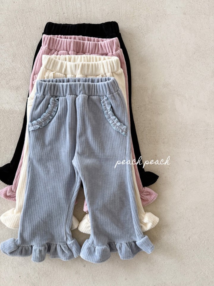 Peach Peach - Korean Children Fashion - #childrensboutique - Creamy Pants