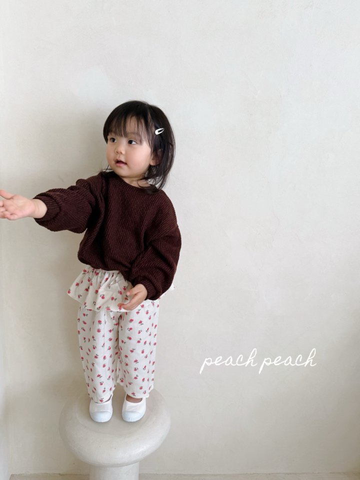 Peach Peach - Korean Children Fashion - #childrensboutique - Cozy Knit - 3