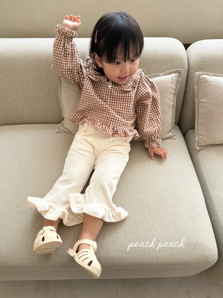 Peach Peach - Korean Children Fashion - #designkidswear - Brownie Blouse - 10