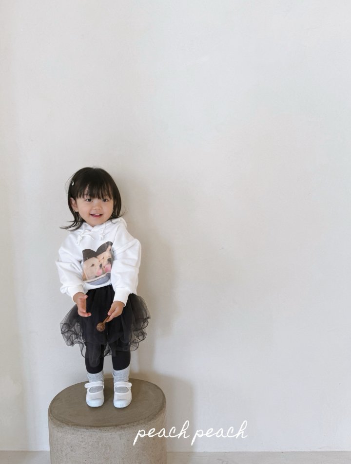 Peach Peach - Korean Children Fashion - #designkidswear - Lovely Hoodie - 9