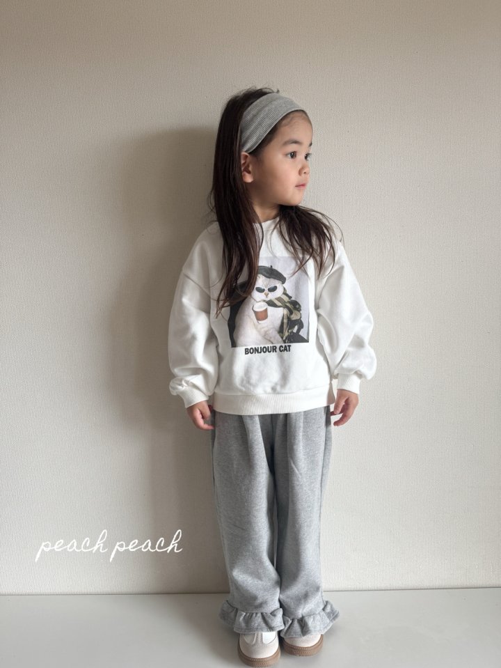 Peach Peach - Korean Children Fashion - #childrensboutique - Mimi Frill Pants - 4