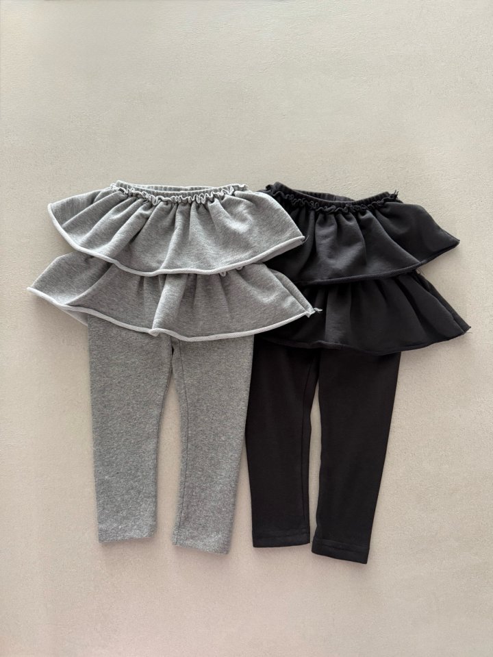Peach Peach - Korean Children Fashion - #designkidswear - Coco Skirt Leggings
