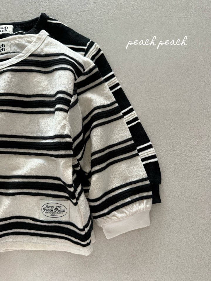 Peach Peach - Korean Children Fashion - #designkidswear - Cookie & Cookie Tee - 7