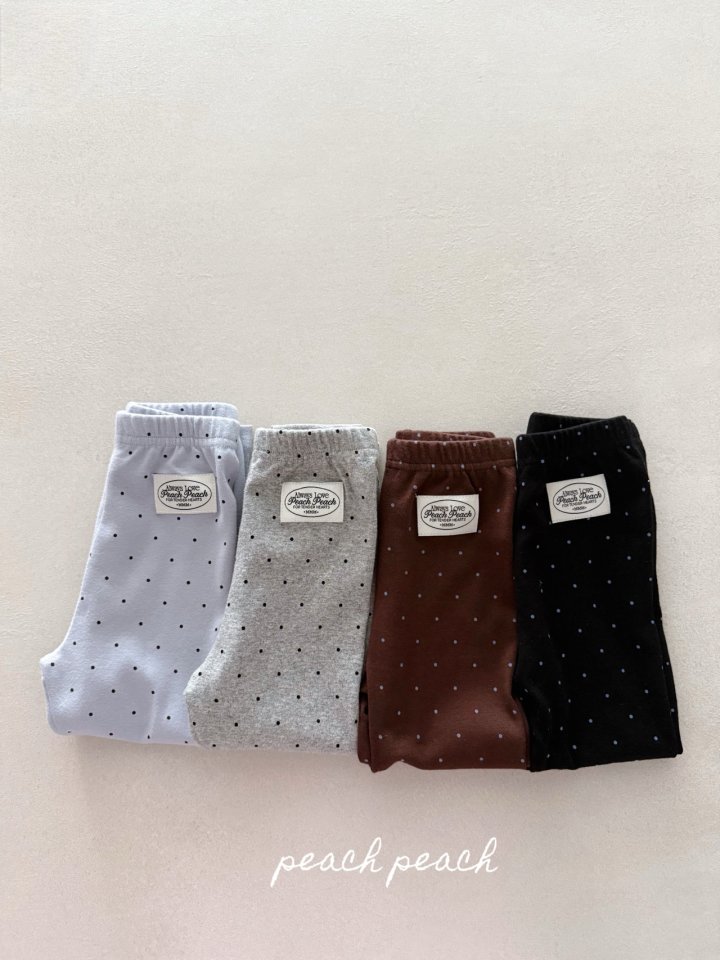Peach Peach - Korean Children Fashion - #designkidswear - Petite Leggings - 3