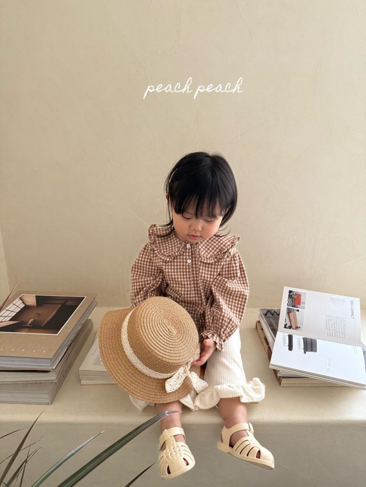 Peach Peach - Korean Children Fashion - #discoveringself - Brownie Blouse - 11