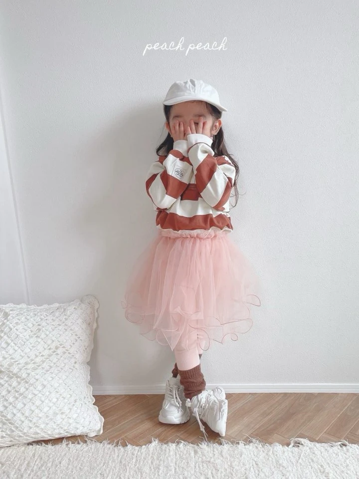 Peach Peach - Korean Children Fashion - #discoveringself - Toasted Strawberry Tee - 8