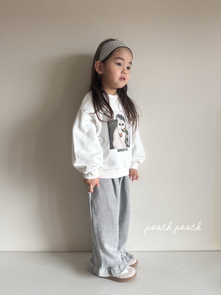 Peach Peach - Korean Children Fashion - #discoveringself - Mimi Frill Pants - 5