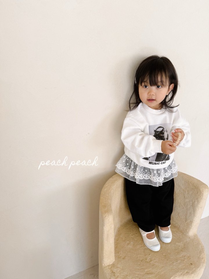 Peach Peach - Korean Children Fashion - #designkidswear - Nana Lace Pants - 4