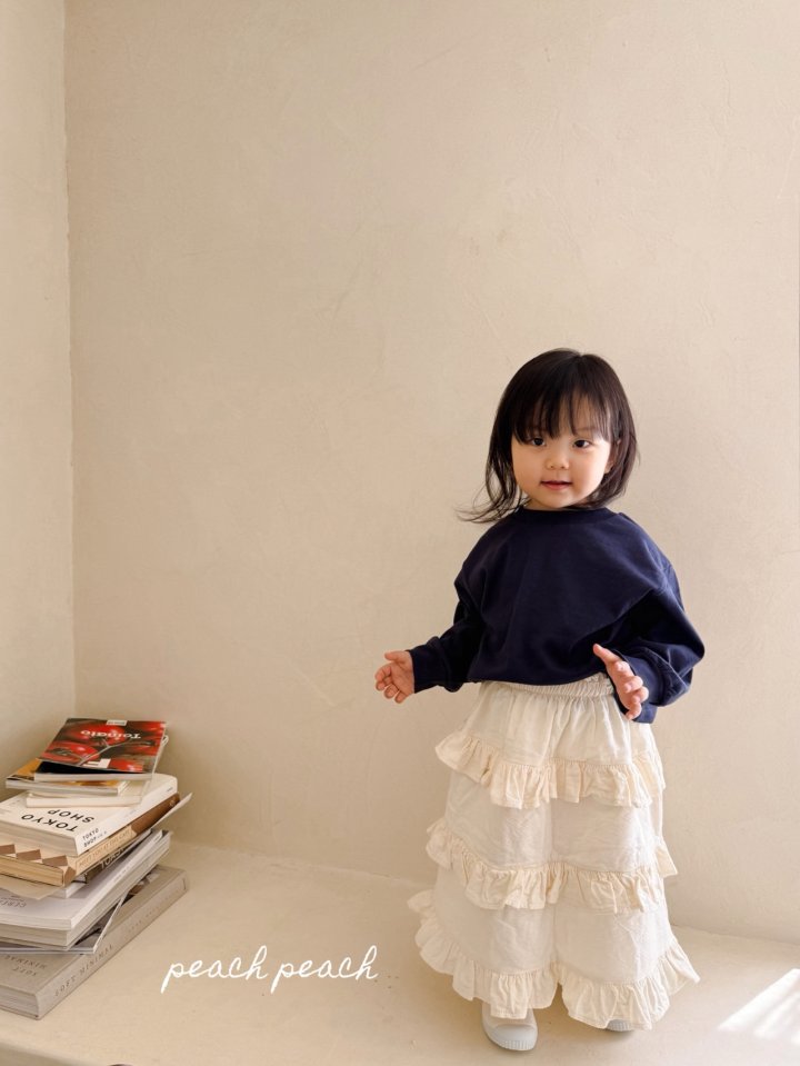 Peach Peach - Korean Children Fashion - #discoveringself - Custard Skirt - 6