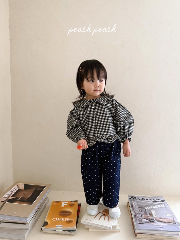 Peach Peach - Korean Children Fashion - #fashionkids - Brownie Blouse - 12
