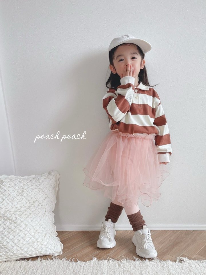 Peach Peach - Korean Children Fashion - #fashionkids - Toasted Strawberry Tee - 9