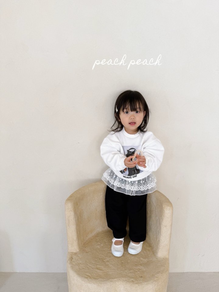 Peach Peach - Korean Children Fashion - #fashionkids - Nana Lace Pants - 5