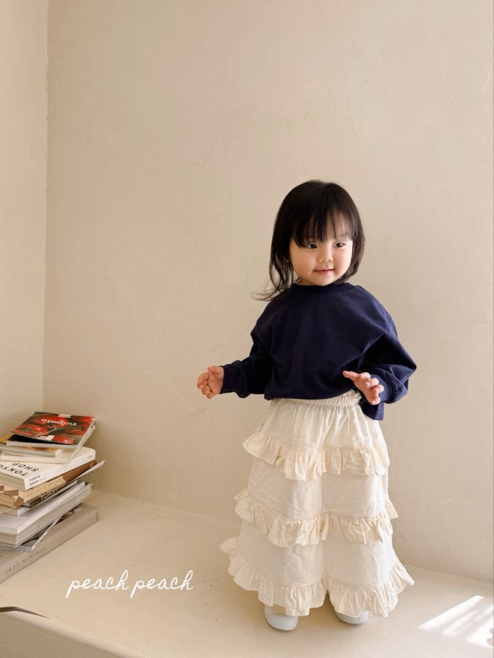 Peach Peach - Korean Children Fashion - #fashionkids - Custard Skirt - 7