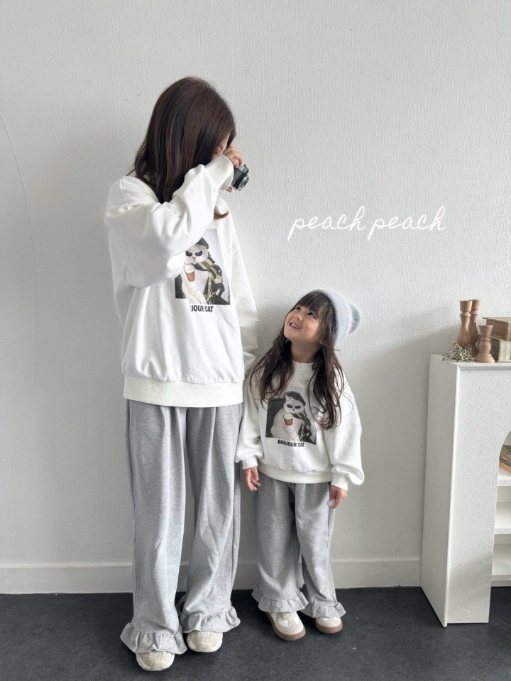 Peach Peach - Korean Children Fashion - #kidsshorts - Mimi Frill Pants - 7