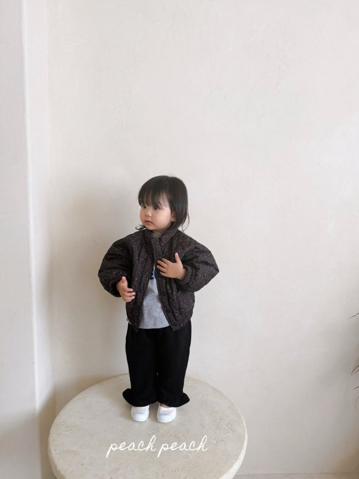 Peach Peach - Korean Children Fashion - #kidsshorts - Dove Jumper - 9