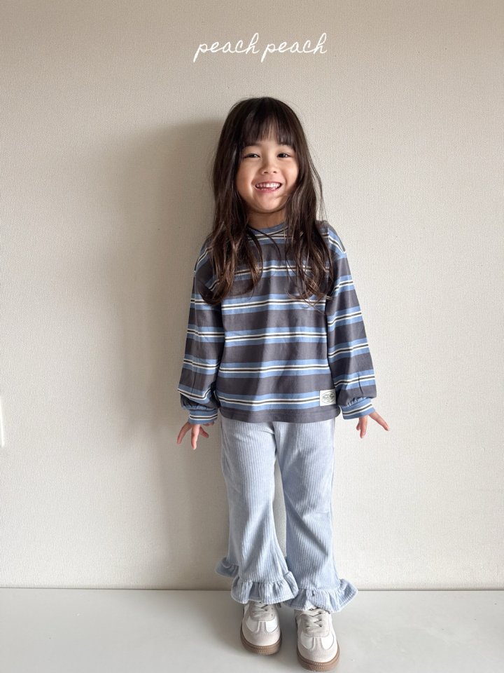 Peach Peach - Korean Children Fashion - #kidsstore - Creamy Pants - 6