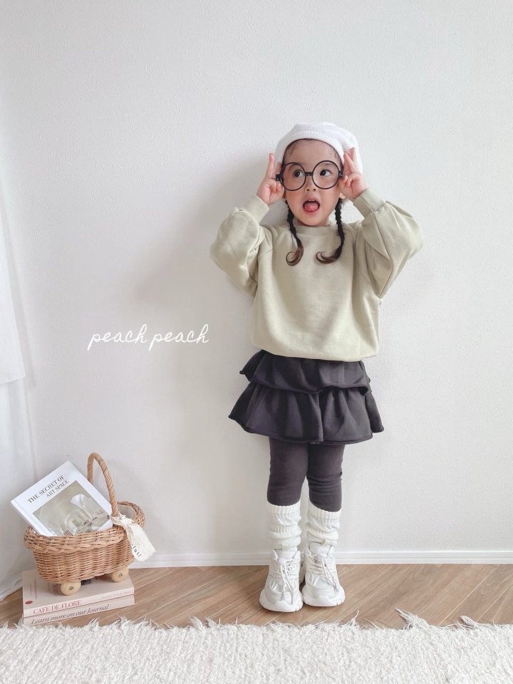 Peach Peach - Korean Children Fashion - #kidsstore - Coco Skirt Leggings - 5
