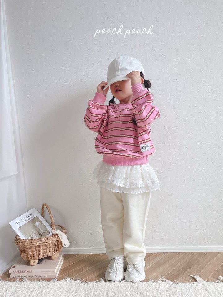 Peach Peach - Korean Children Fashion - #kidzfashiontrend - Caramel Sweatshirt - 5